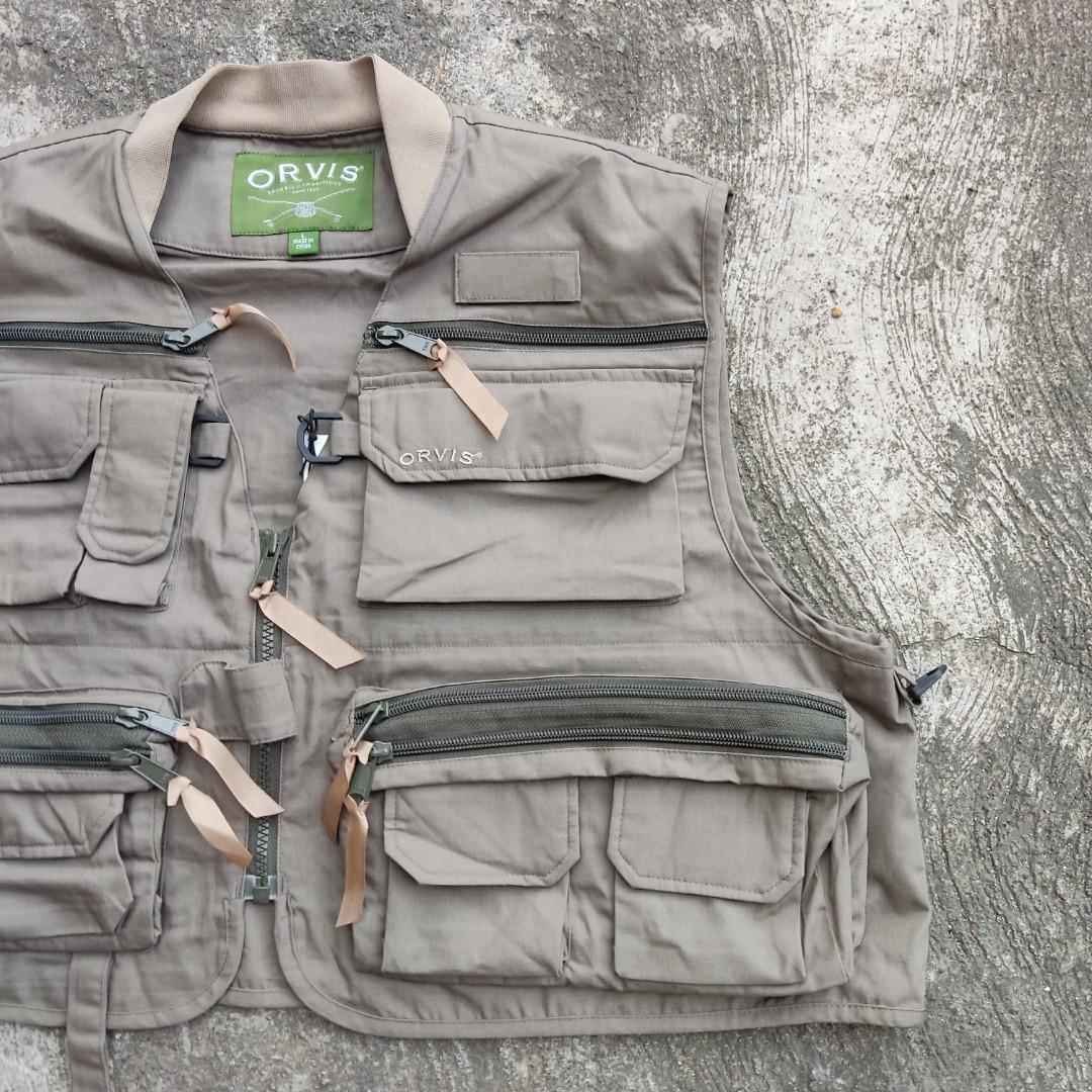 Orvis Super Tac-L-Pac Fly Fishing Vest, Men's Fashion, Coats, Jackets and  Outerwear on Carousell