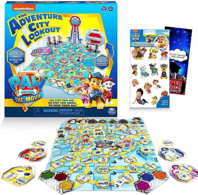 Paw Patrol Adventure City Lookout Game Bundle ~ Paw Patrol Board Game ...
