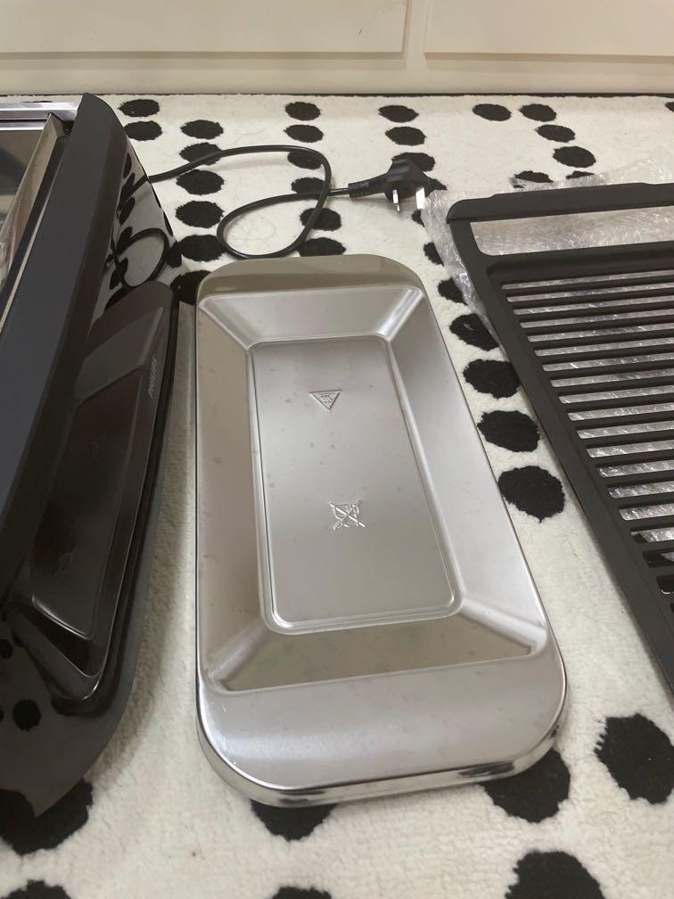 Philips Avance Indoor Smokeless Grill HD6370/91, TV & Home Appliances