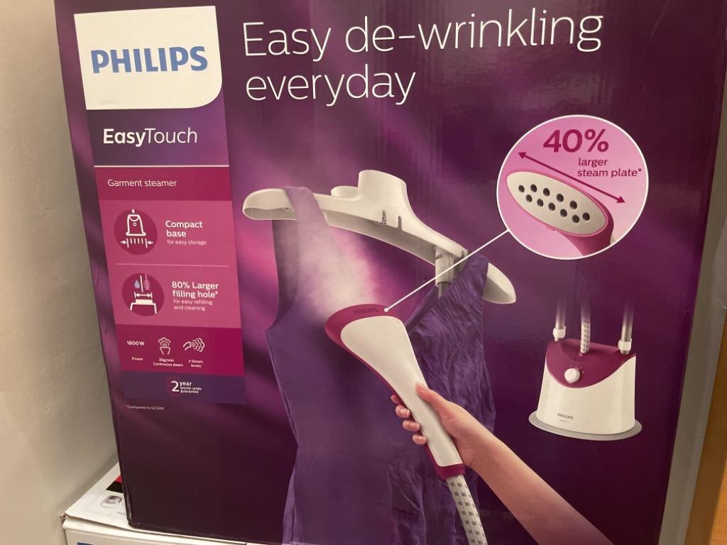 Philips Easy Touch Garments Stand Steamer 1800w GC486, TV & Home