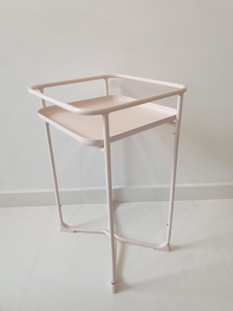 Pink side store table ikea