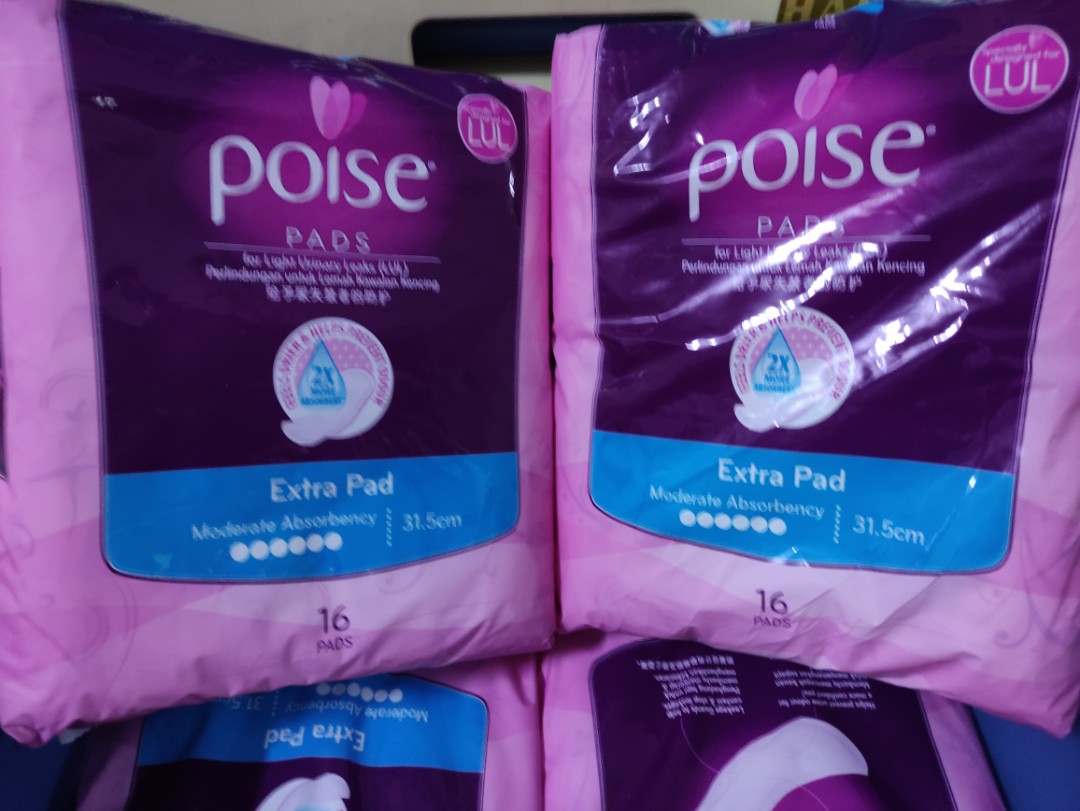 poise PADS for Light Urinary Leaks, Beauty & Personal Care, Sanitary