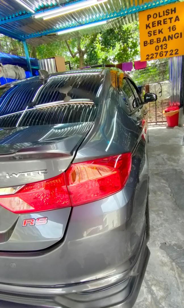 Polish wax cermin coating kereta, Services, Beauty Services on Carousell