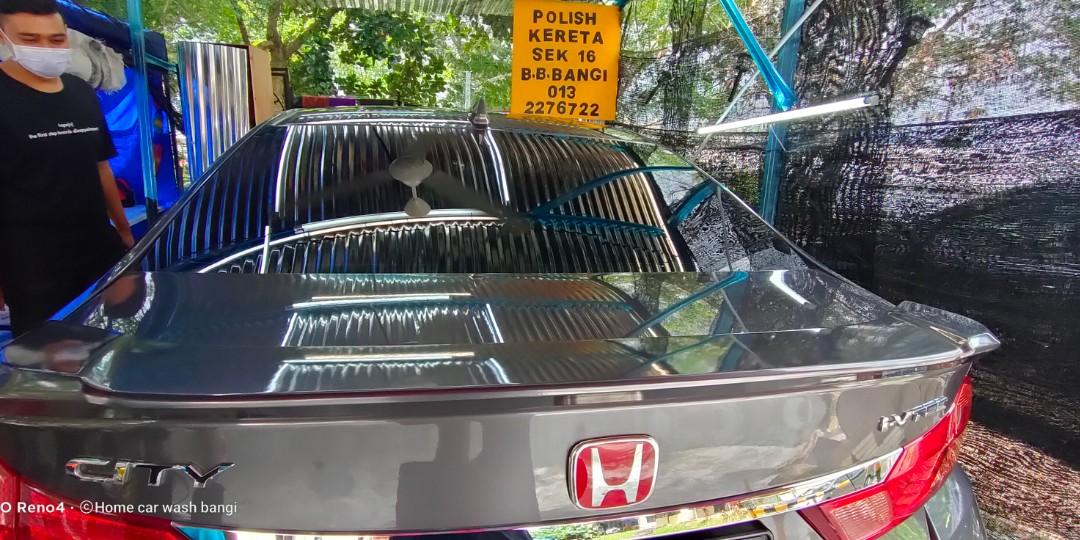 Polish wax cermin coating kereta, Services, Beauty Services on Carousell