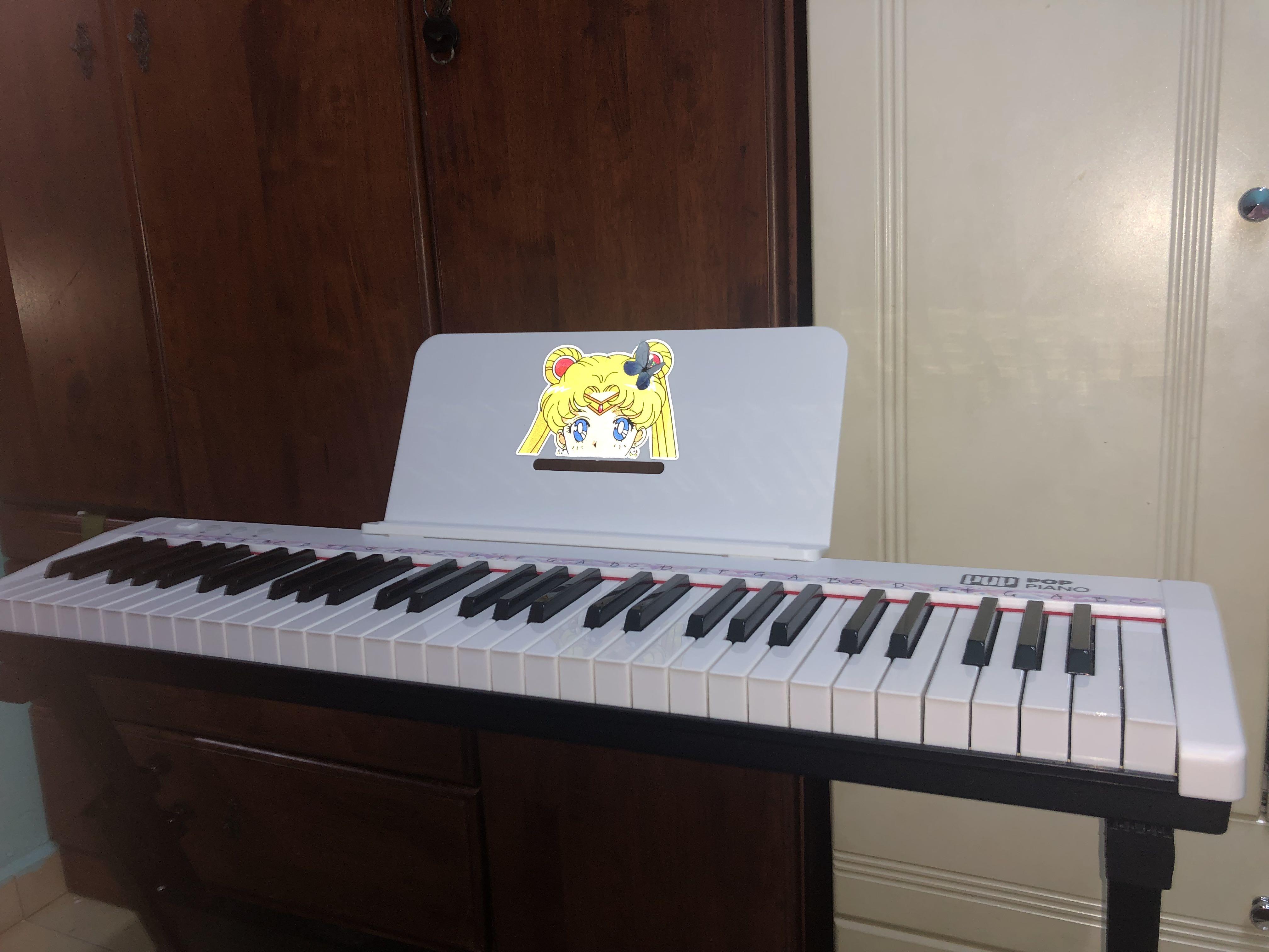 POP PIANO 61 keys Rechargeable Bluetooth Piano Electronic