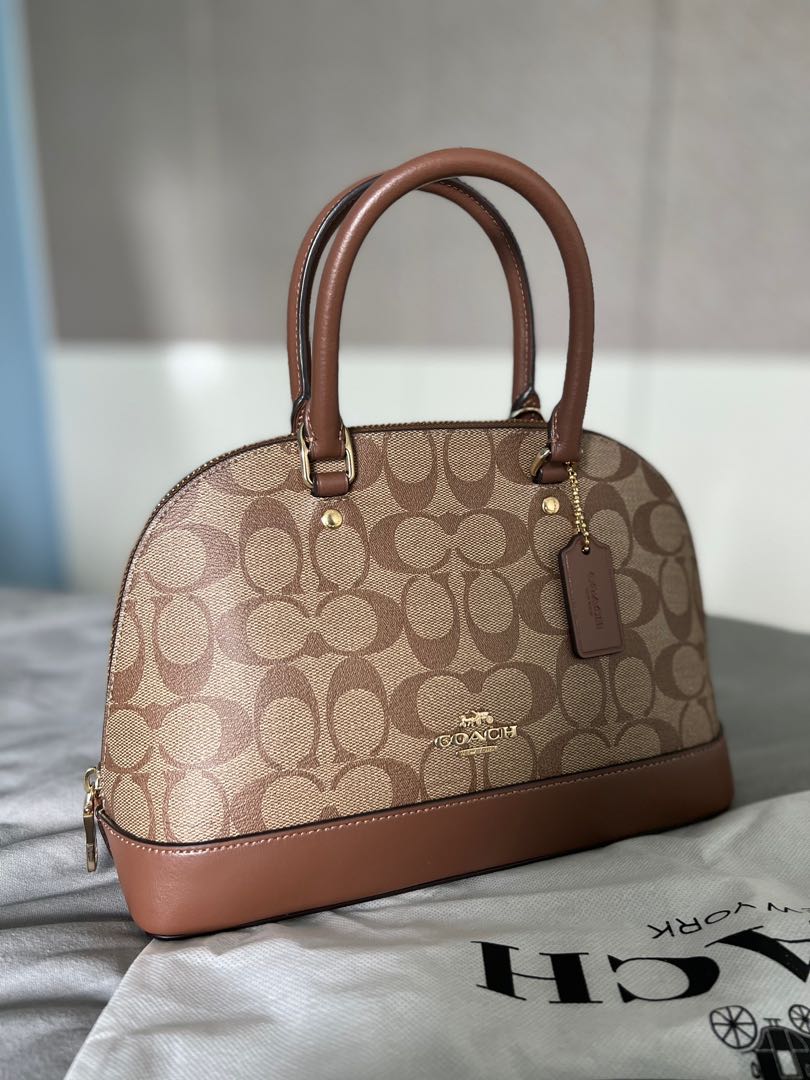 COACH Mini Sierra Satchel In Signature Canvas, Gallery posted by Chia Te