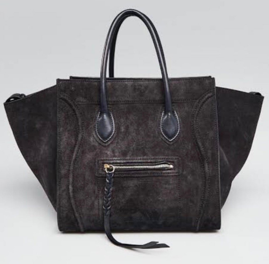 Great Condition Celine Phantom Suede Large Luggage Tote