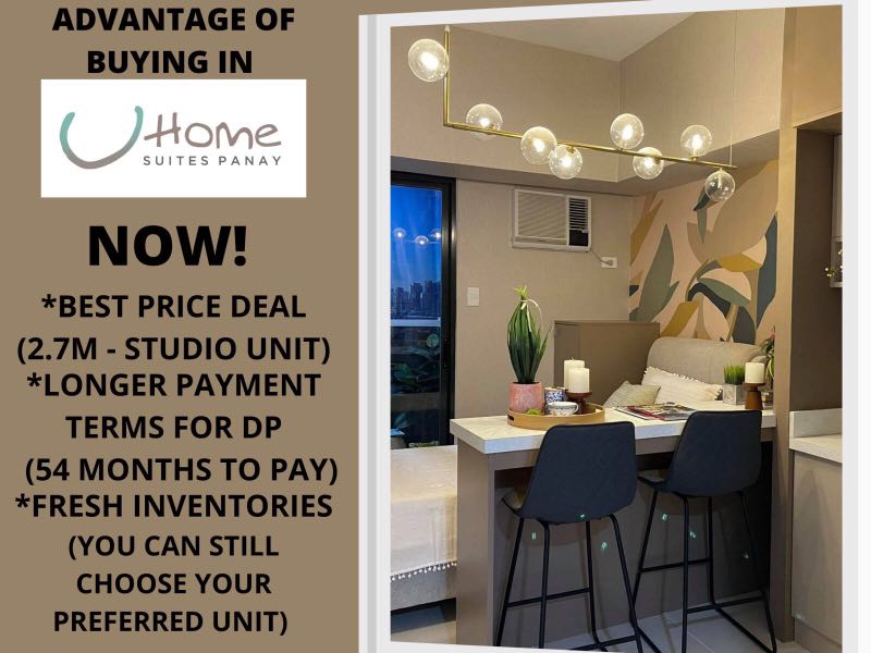 Rent to own Studio unit 18.5sqm 8k monthly near And cbn Panay Ave