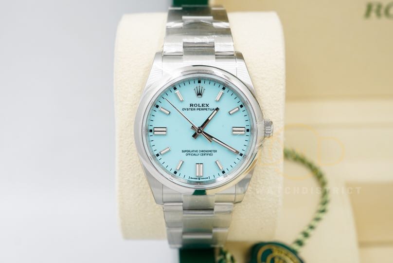 Rolex Oyster Perpetual Tiffany Blue 