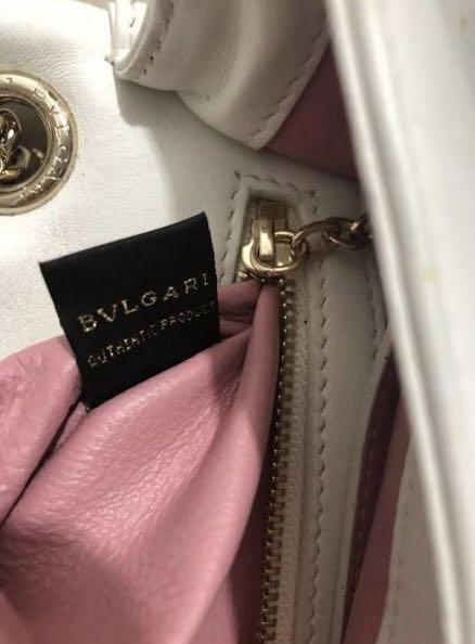 BVLGARI Serpenti Forever Calf-Leather Shoulder Bag in Pink