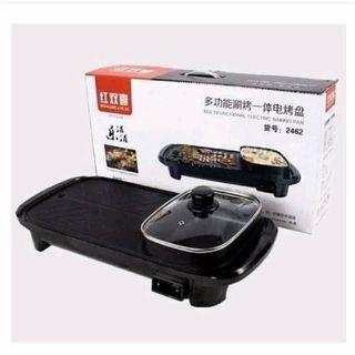 samgyup griller 2in1 with hotpot