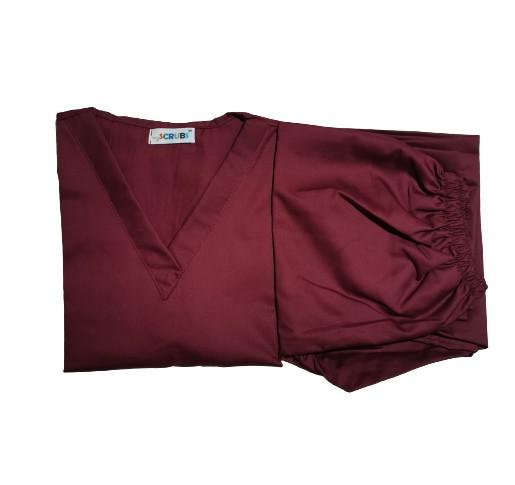 Scrub Suit Cotton Maroon MyScrub (Category: Medical Supplies & Tools) located in Manila. Submitted by theunoshop (Listing ID 1124570153, Image 1). Description: * QUALITY FIRST * Lacoste Cotton * Size Available XS, S, M, L, XL * Sale as Set with Top and Pants * Chat us for the Size Chart.
