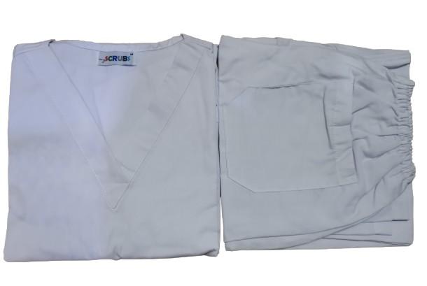 Scrub Suit Cotton White MyScrub (Category: Medical Supplies & Tools) located in Manila. Submitted by theunoshop (Listing ID 1124570598, Image 1). Description: * QUALITY FIRST * Lacoste Cotton * Size Available XS, S, M, L, XL * Sale as Set with Top and Pants * Chat us for the Size Chart.
