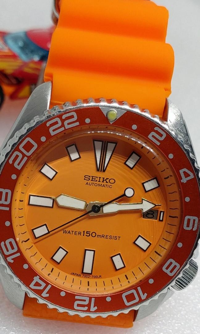 SEIKO DIVERS 150m 7002, Men's Fashion, Watches & Accessories, Watches on  Carousell