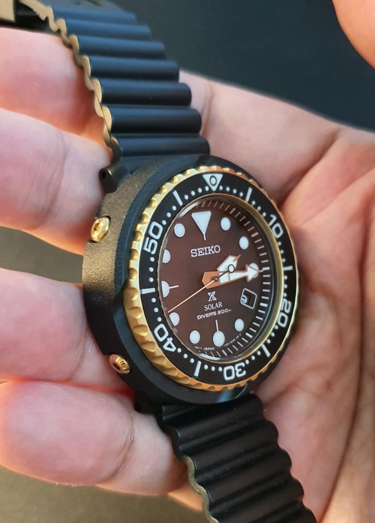 Seiko golden tuna 2025 solar