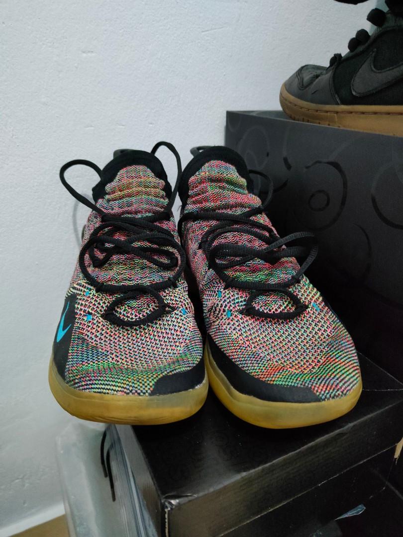 Sepatu basket nike kevin durant kd 11 xi multicolor ep original, Olah Raga,  Perlengkapan Olahraga Lainnya di Carousell
