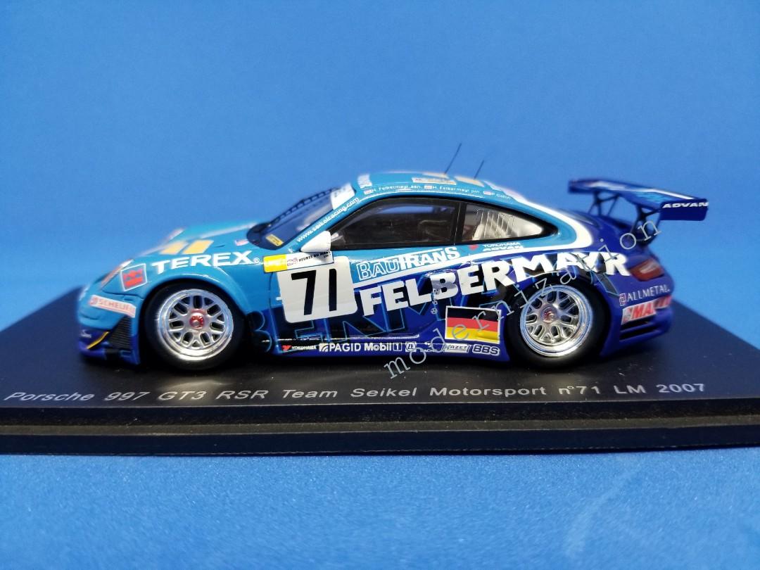 SPARK-MODEL S0918 Scale 1/43 | PORSCHE 911 997 GT3 RSR TEAM