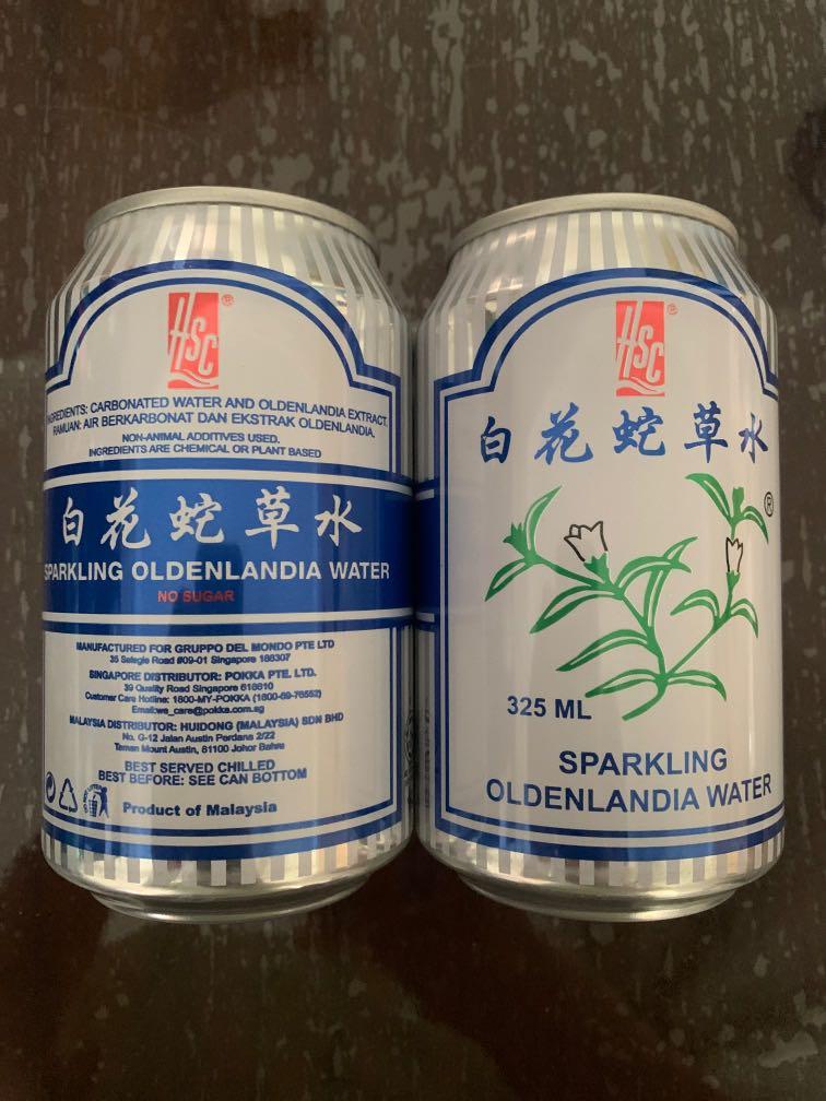 Sparkling Oldenlandia Water 白花蛇草水 Food Drinks Beverages On Carousell