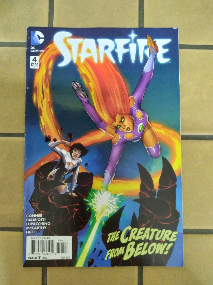 Starfire Amanda Conner Cover Art DC Comics Hobbies Toys Books Magazines Comics