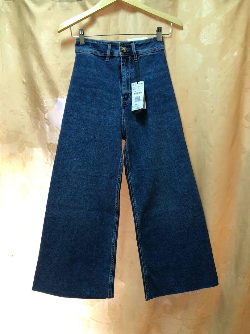 Stradivarius Cullote jeans, Fesyen Pria 