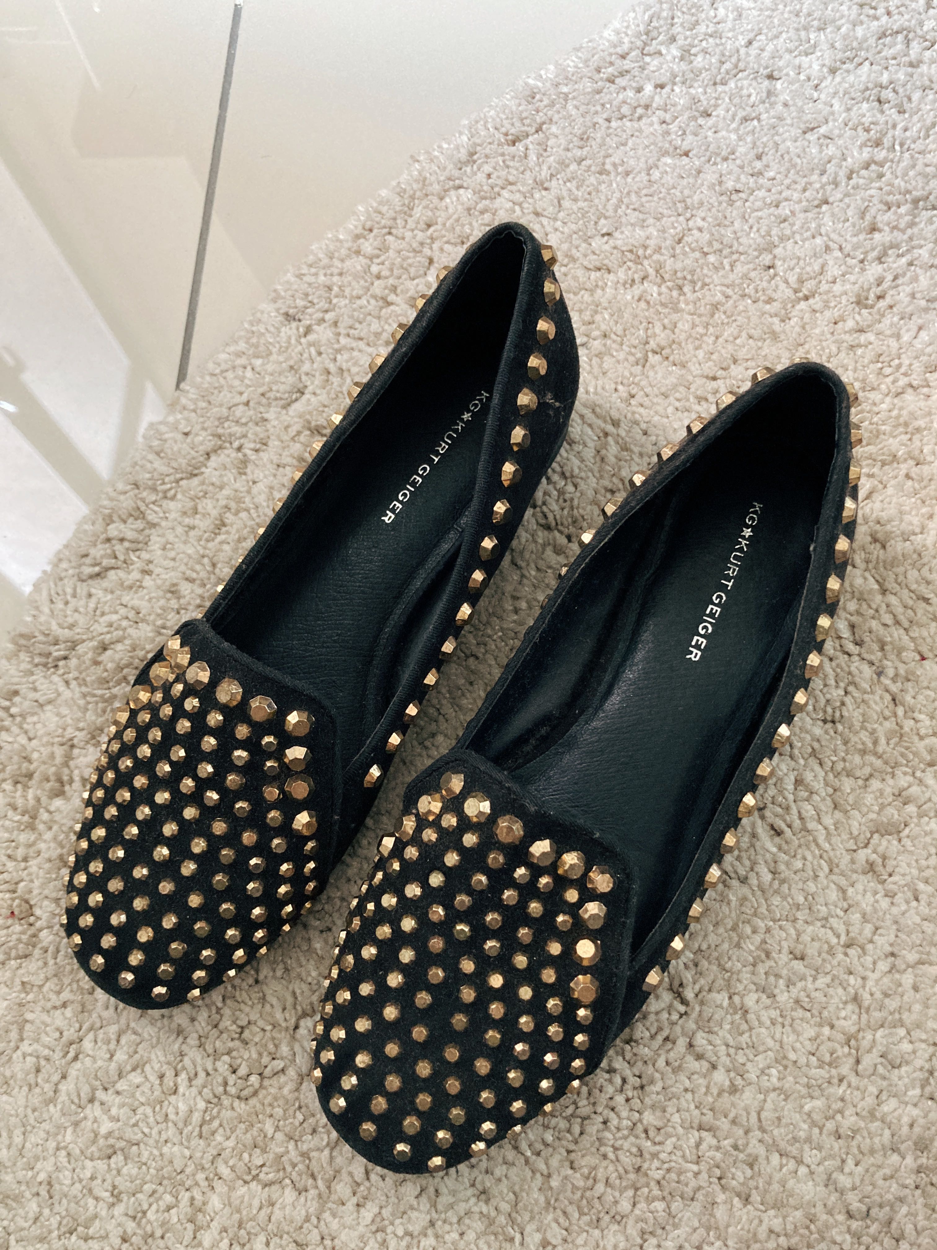 Studded moccasins hotsell