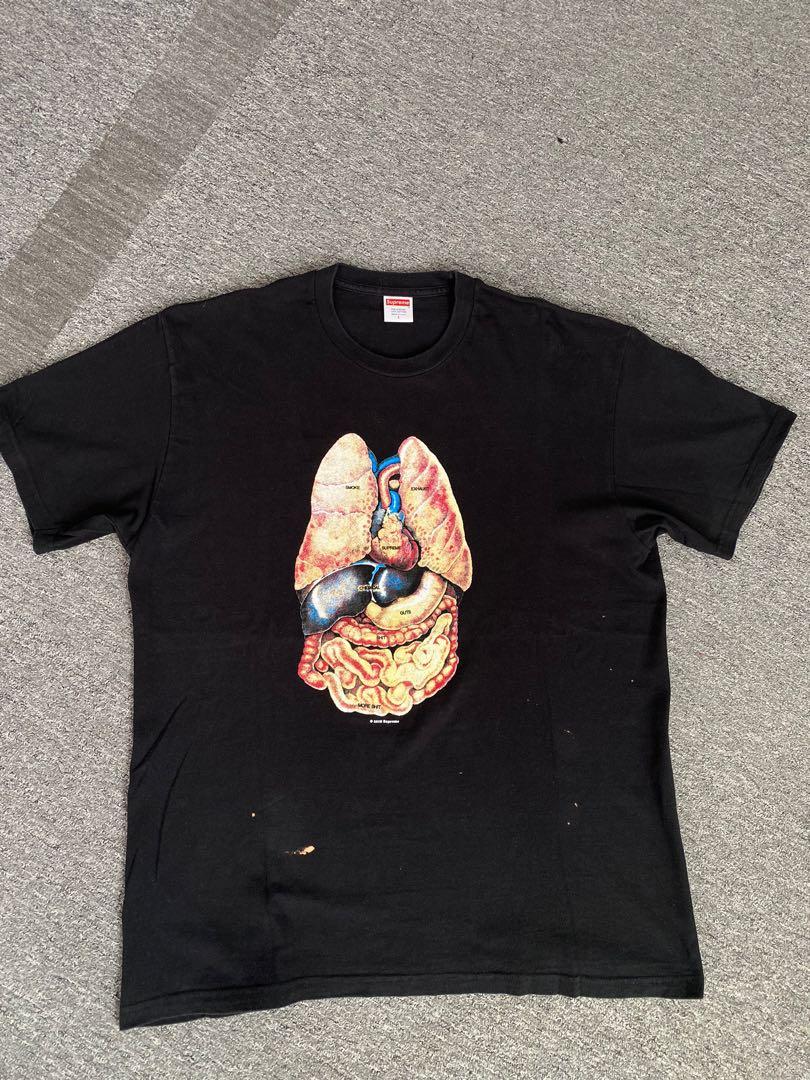 Supreme guts outlet tee black