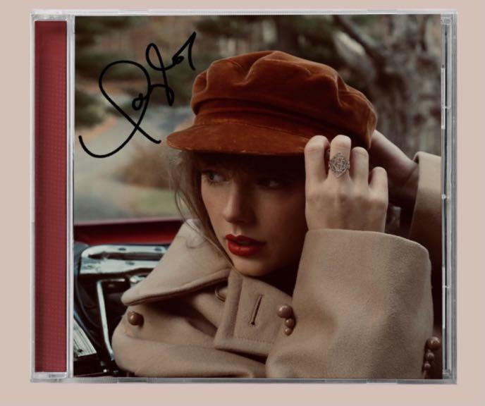 Taylor Swift Red TV Signed CD (Category: CDs & DVDs) located in Manila. Submitted by stefandraboutique (Listing ID 1124674945, Image 1). Description: LIMITED SLOTS ONLY. DOWNPAYMENT ACCEPTED Got it for a higher price, very very limited slots.