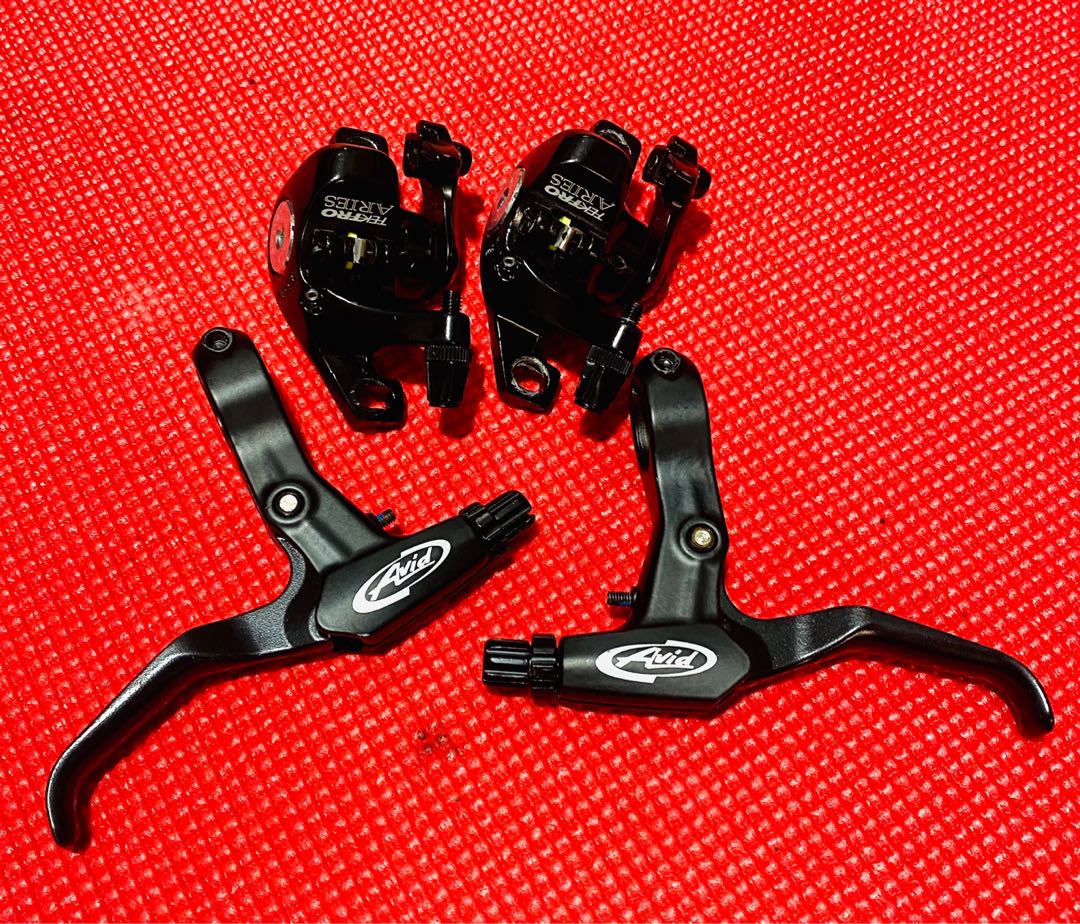 adjust tektro aries disc brakes