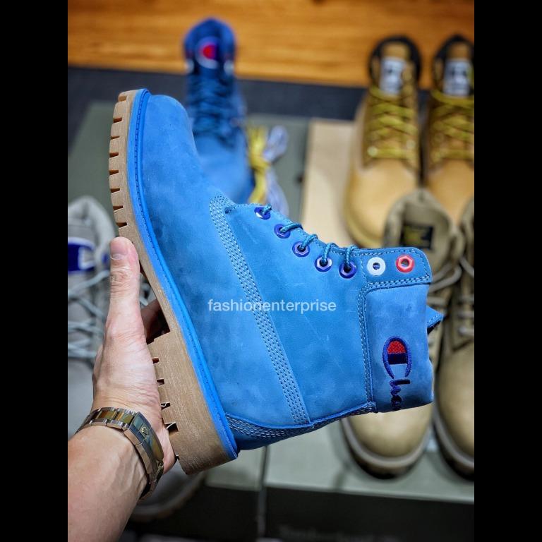 Champion timberland shop blue
