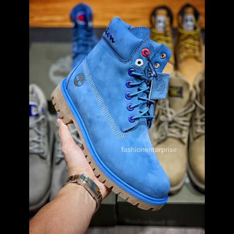 Men's timberland x champion shop boots