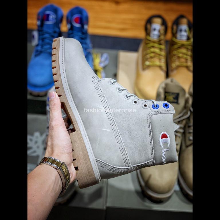Grey timberlands champion sales