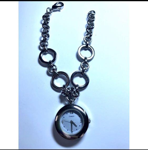 TIMEX WR 30M M7 M9 Stainless Steel Back Water Resistant Bracelet Watch