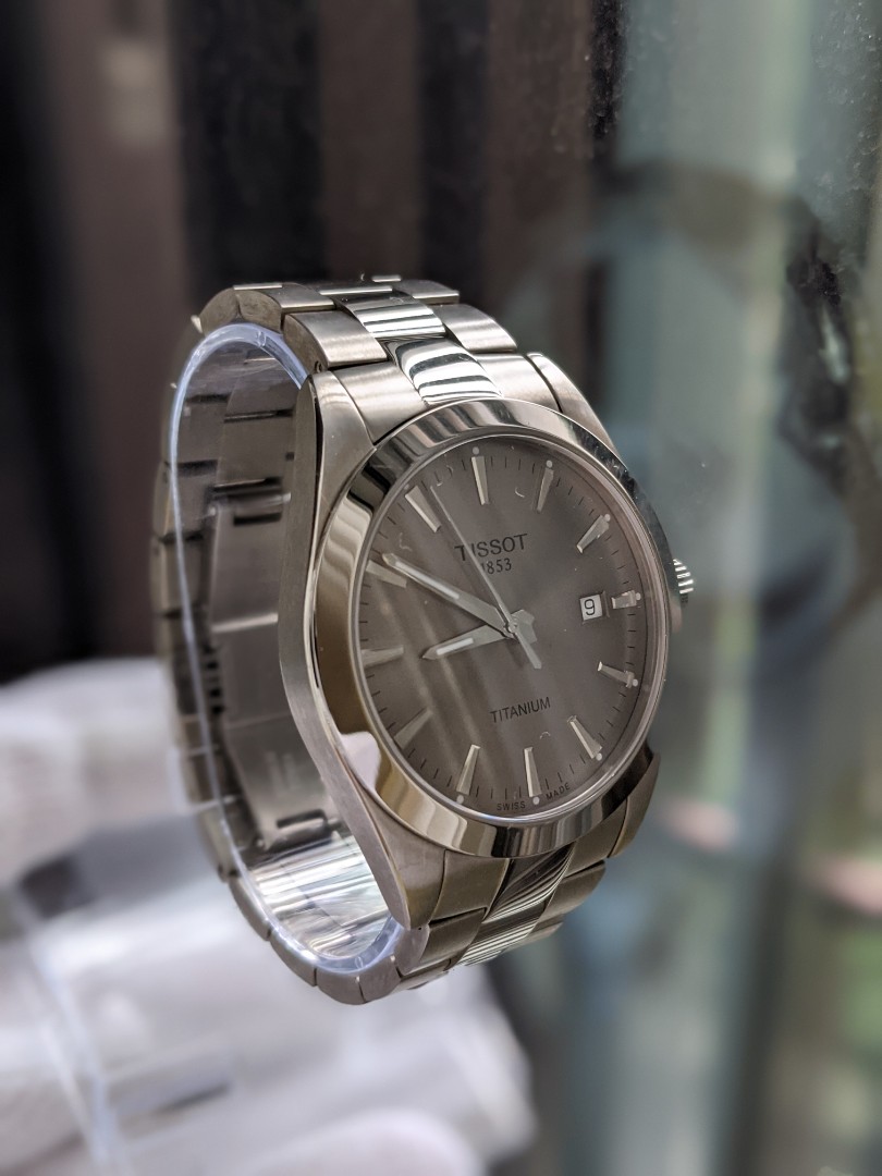 Tissot new arrivals gentleman titanium