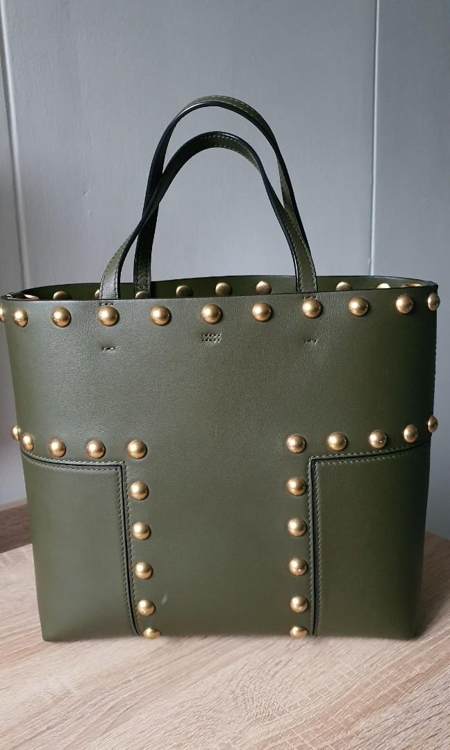 Tory Burch Block T Stud Tote