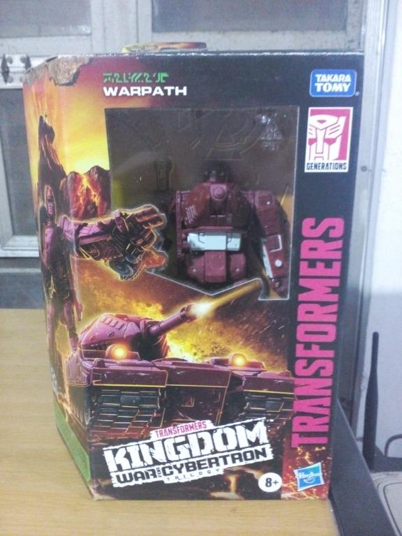 Transformers Kingdom Warpath, Hobbies & Toys, Toys & Games on Carousell
