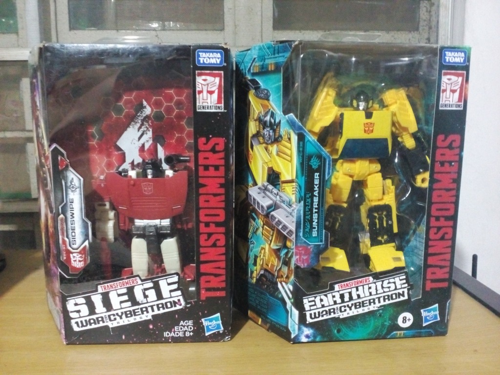 Transformers Sideswipe und Sunstreaker