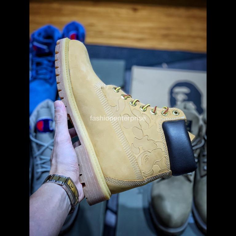 Timberland bape undefeated price on sale