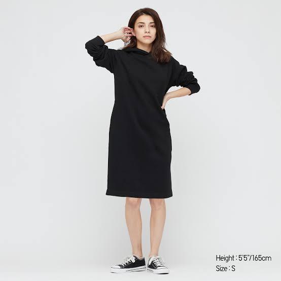Uniqlo top sweatshirt dress