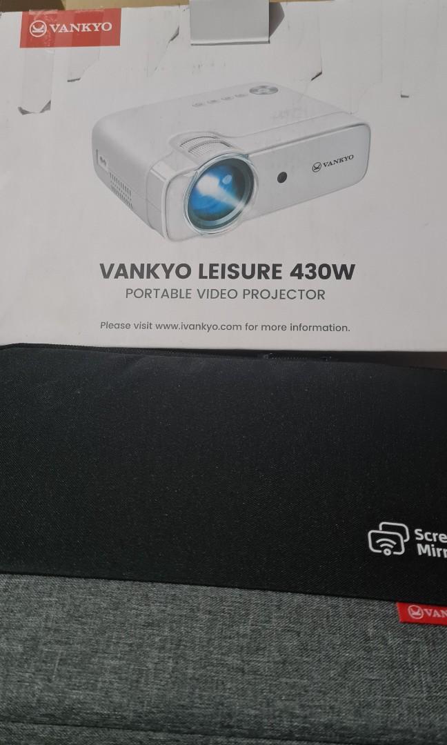 Vankyo projector, TV & Home Appliances, TV & Entertainment, Projectors