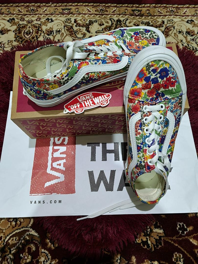Vans X Liberty Old Skool Tapered Original Women s Fashion