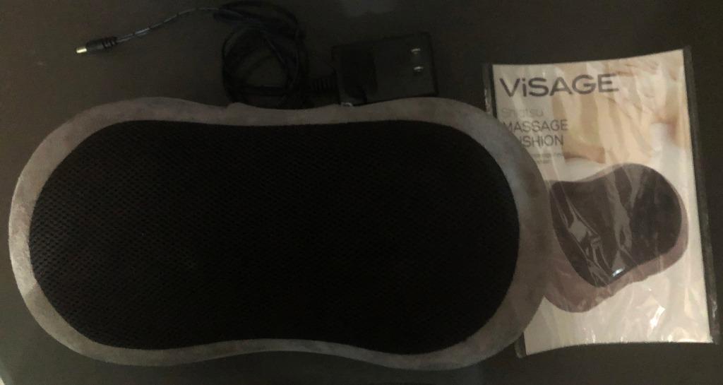 Visage Shiatsu Massage Cushion with Heat, Health & Nutrition, Massage