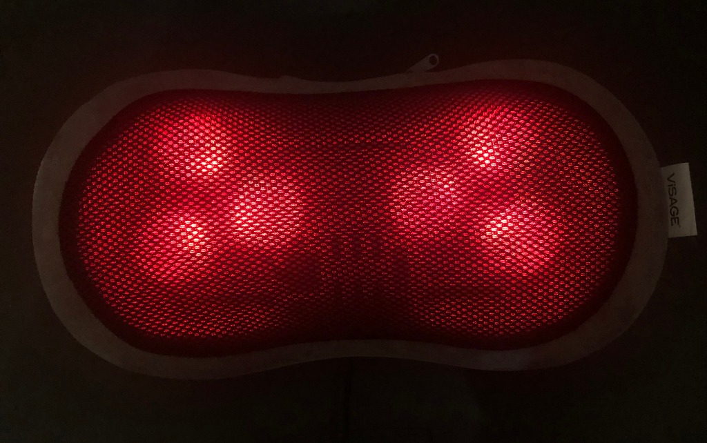 Visage Shiatsu Massage Cushion with Heat, Health & Nutrition, Massage