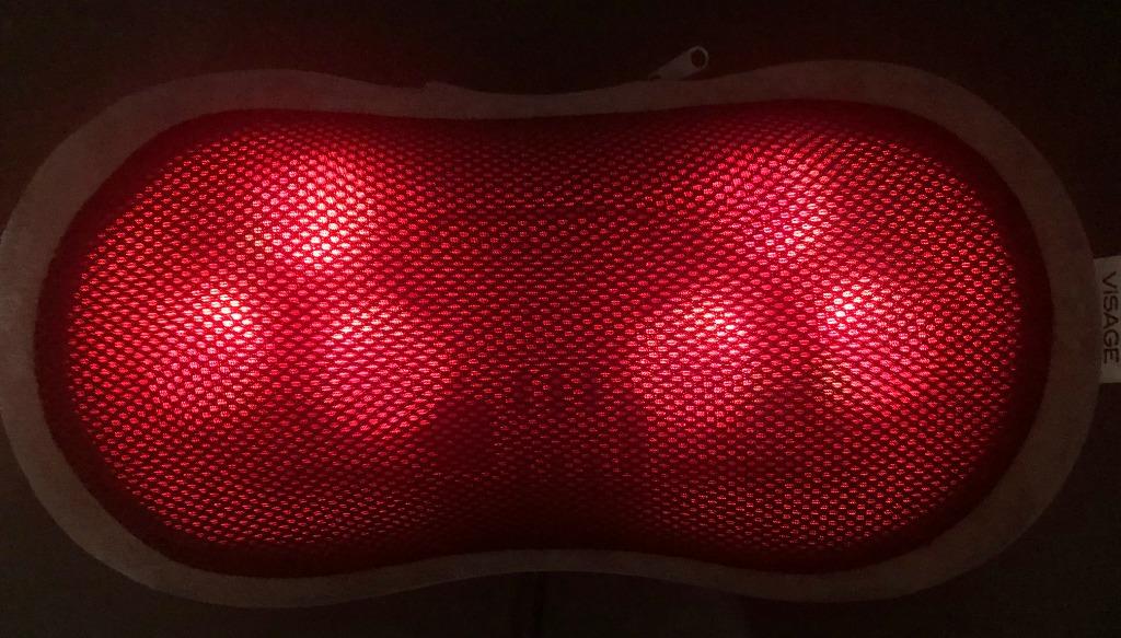 Visage Shiatsu Massage Cushion with Heat, Health & Nutrition, Massage