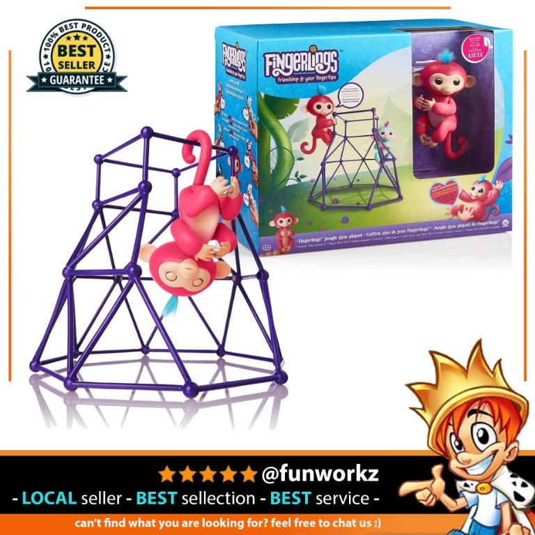 Fingerlings jungle gym playset hotsell