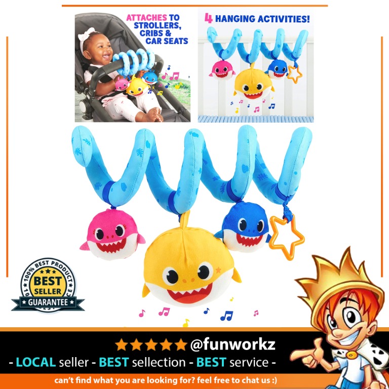 Baby shark stroller clearance