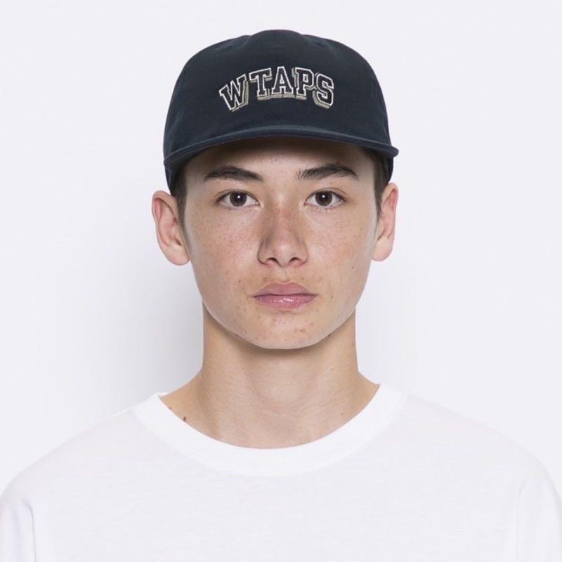 WTAPS T-6H CAP COTTON TWILL 刺繡LOGO大字帽子20SS, 他的時尚, 手錶及