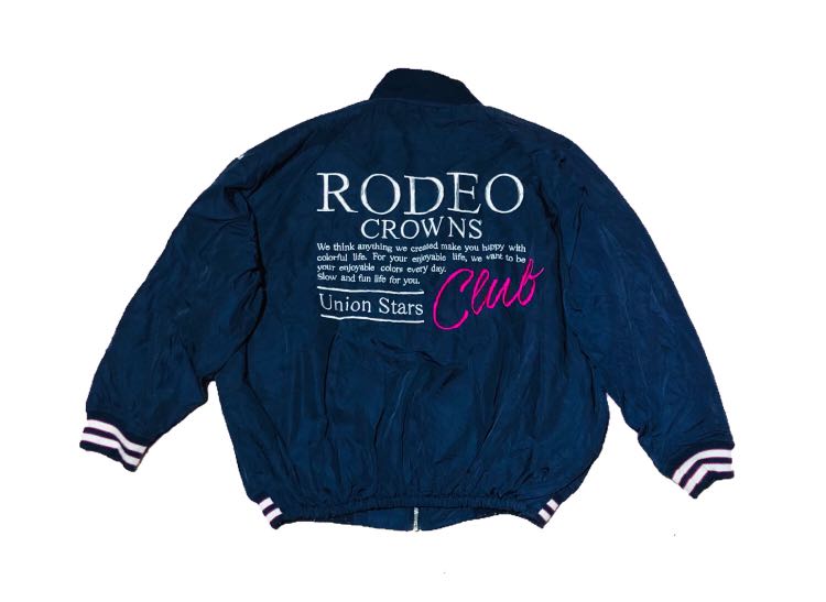 (XL) RODEO CROWNS CLUB BOMBER JACKET