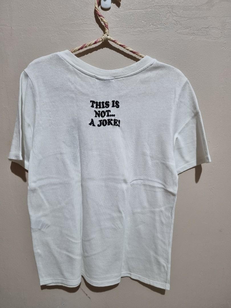 ZARA BATMAN TSHIRT, Fesyen Wanita 