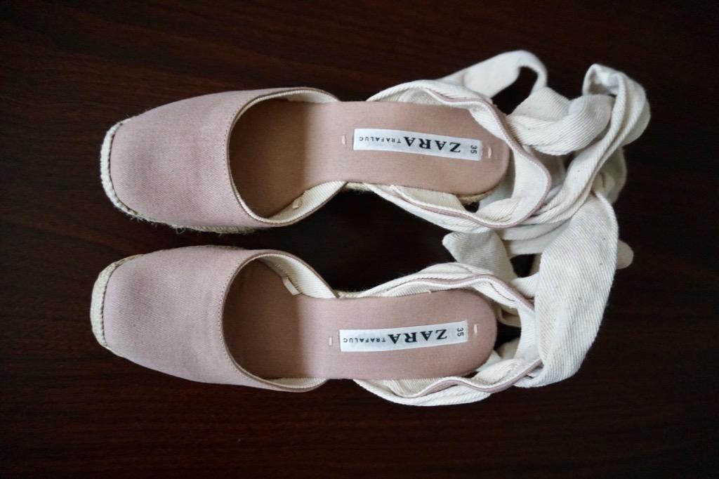 Zara clearance espadrilles wedges