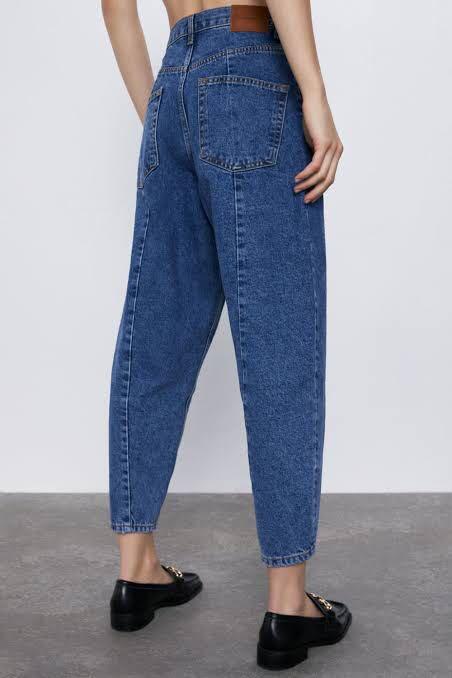 ZARA PREMIUM PETITE BLUE JEANS , Fesyen 